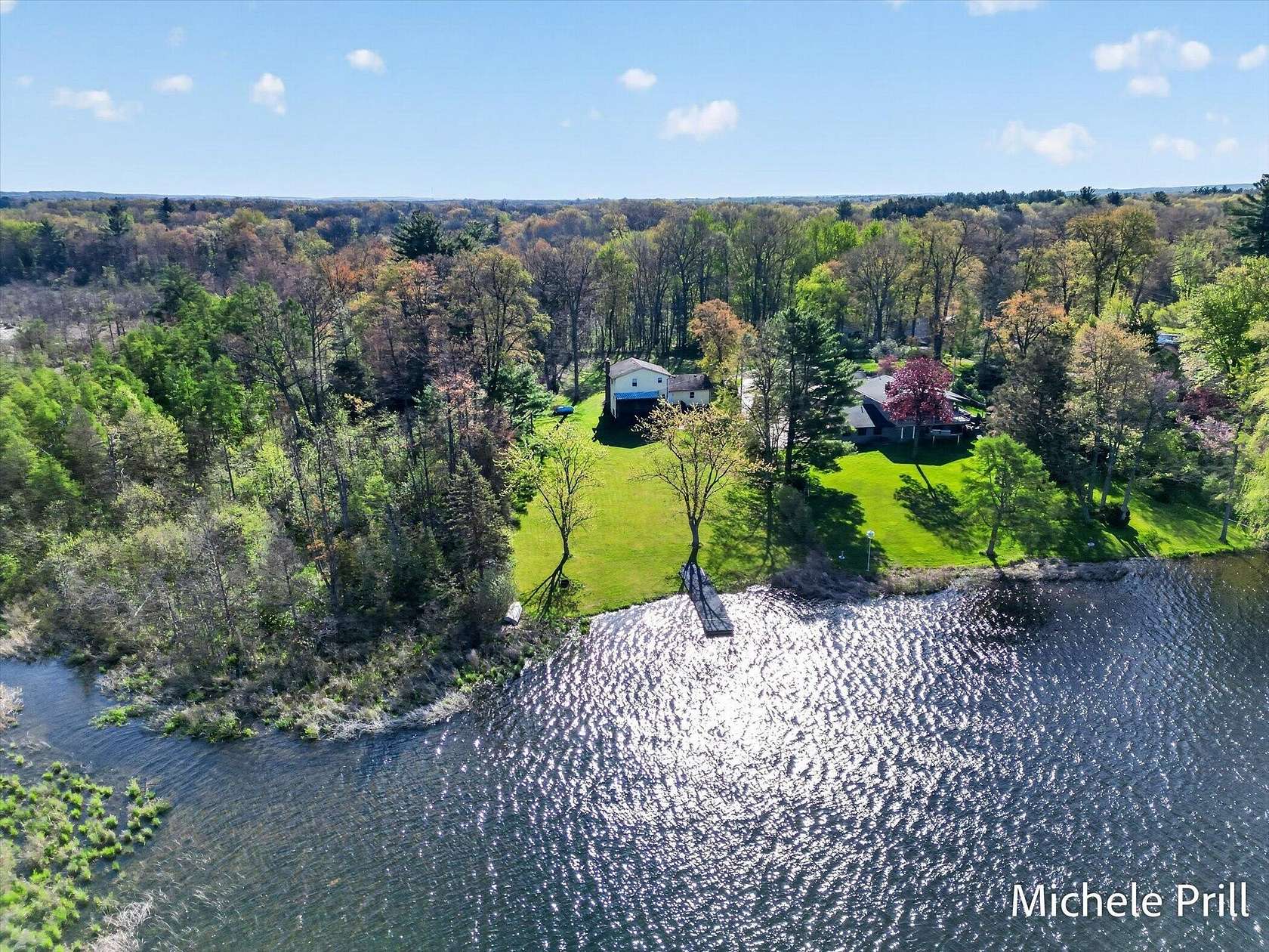 5.78 Acres of Land with Home for Sale in Middleville, Michigan