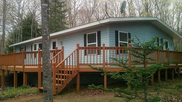 2 Acres of Land with Home for Sale in Three Lakes, Wisconsin