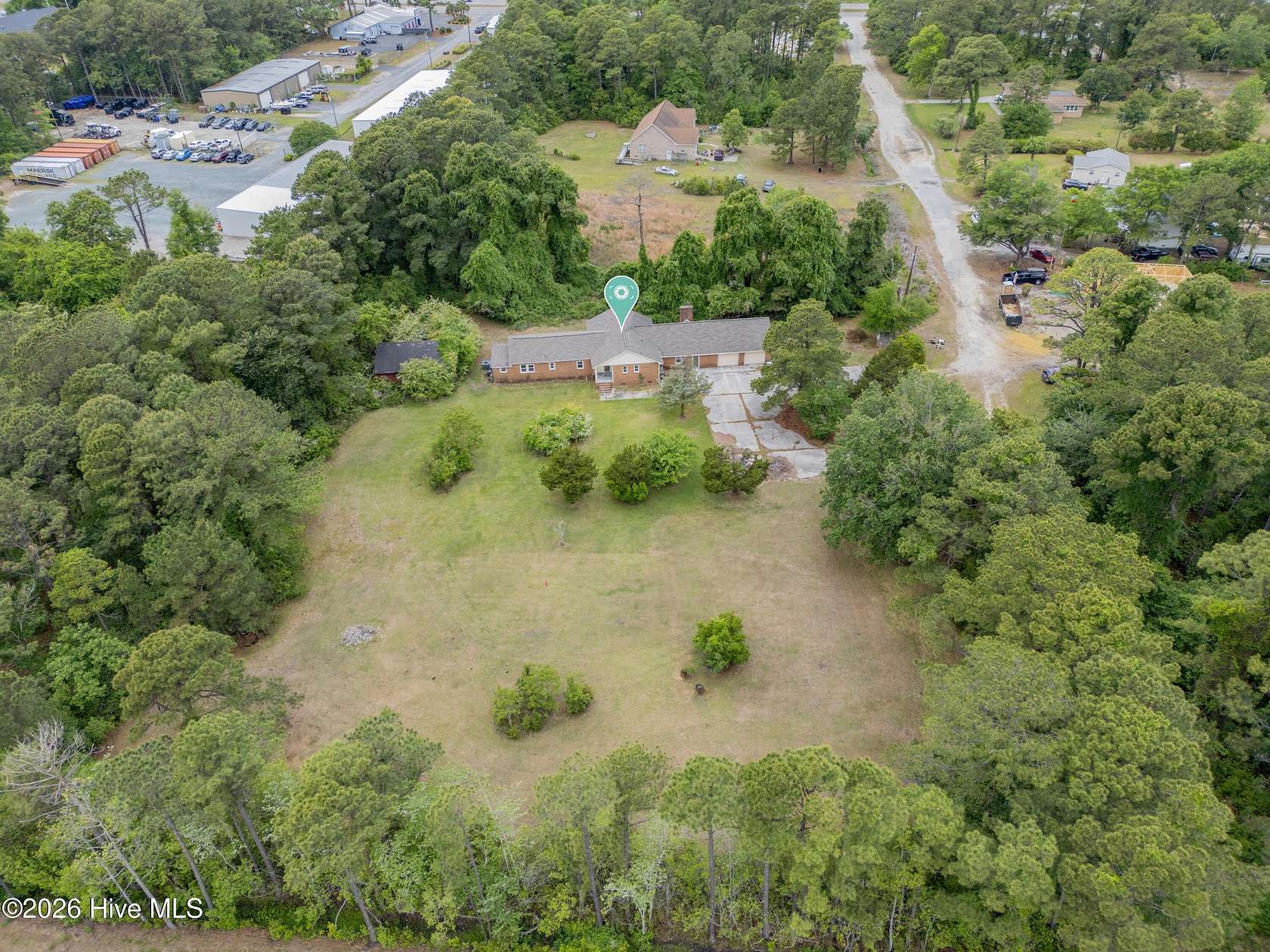 2 Acres of Land with Home for Sale in Wilmington, North Carolina
