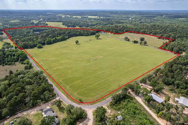 107 Acres of Land for Sale in Tyler, Texas