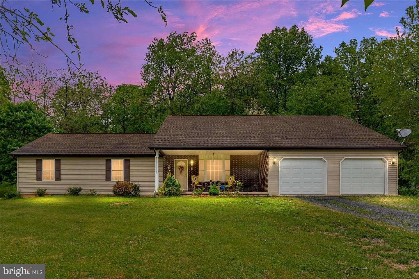 5 Acres of Land with Home for Sale in Inwood, West Virginia