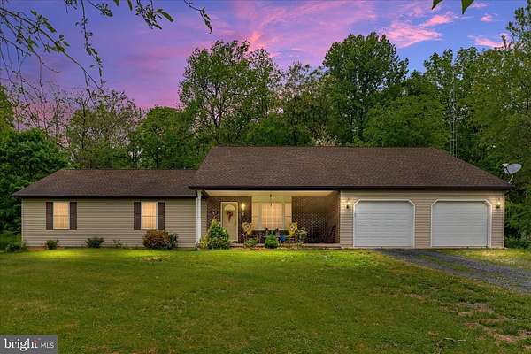 5 Acres of Land with Home for Sale in Inwood, West Virginia