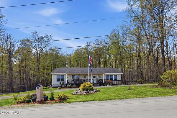 1.62 Acres of Land with Home for Sale in Equinunk, Pennsylvania