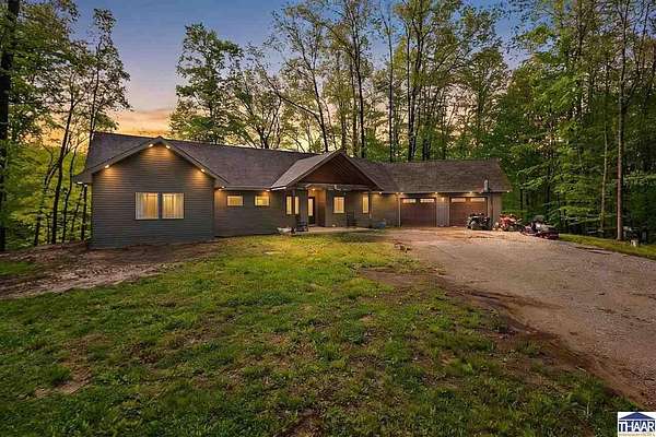 51 Acres of Land with Home for Sale in Carbon, Indiana