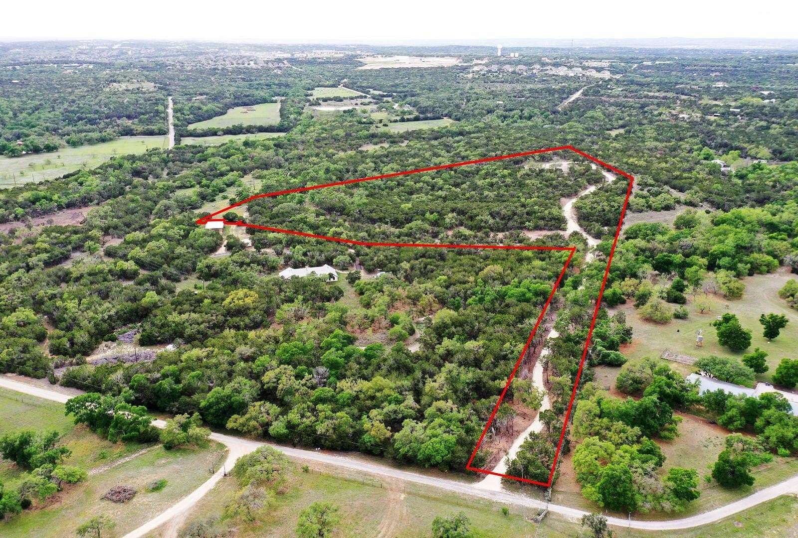 14.6 Acres of Land with Home for Sale in Austin, Texas