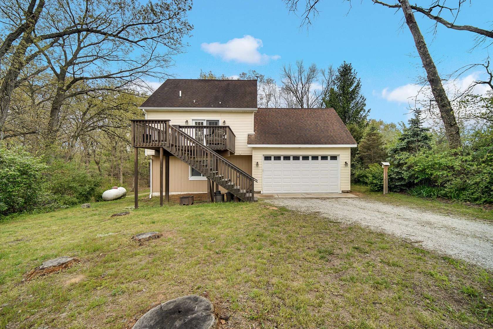 2.49 Acres of Land with Home for Sale in Wheatfield, Indiana