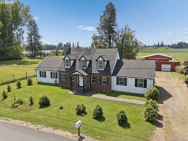 4.8 Acres of Land with Home for Sale in Aurora, Oregon
