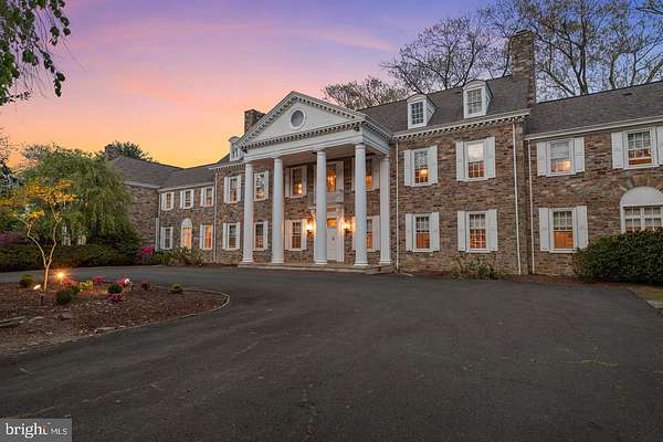 6.75 Acres of Land with Home for Sale in Huntingdon Valley, Pennsylvania