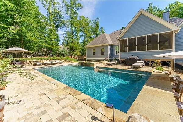 1.54 Acres of Land with Home for Sale in Cumming, Georgia
