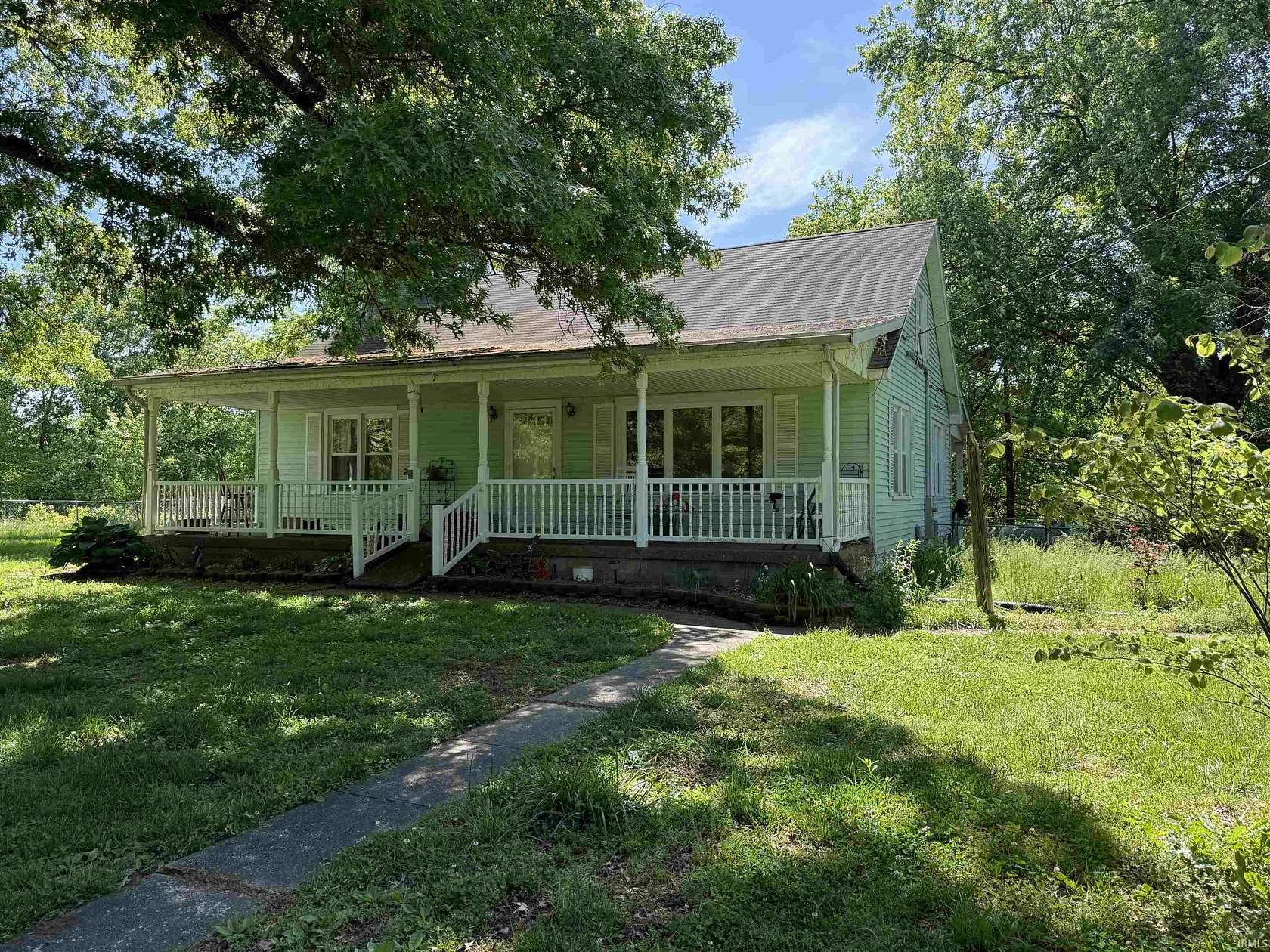 4.5 Acres of Land with Home for Sale in Boonville, Indiana