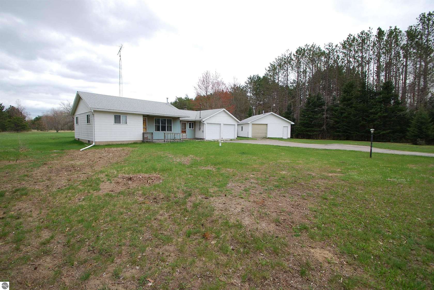 20 Acres of Land with Home for Sale in St. Helen, Michigan