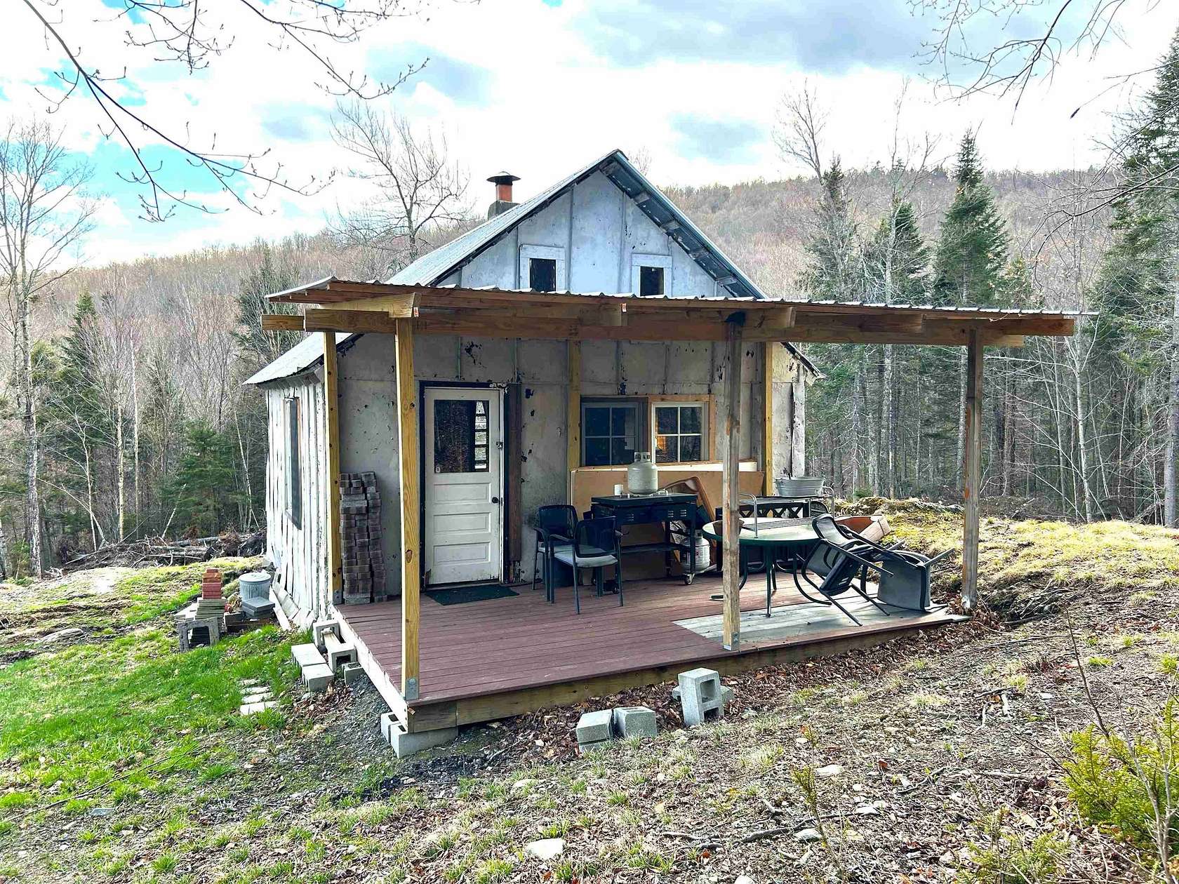 20.2 Acres of Recreational Land with Home for Sale in Northfield, Vermont