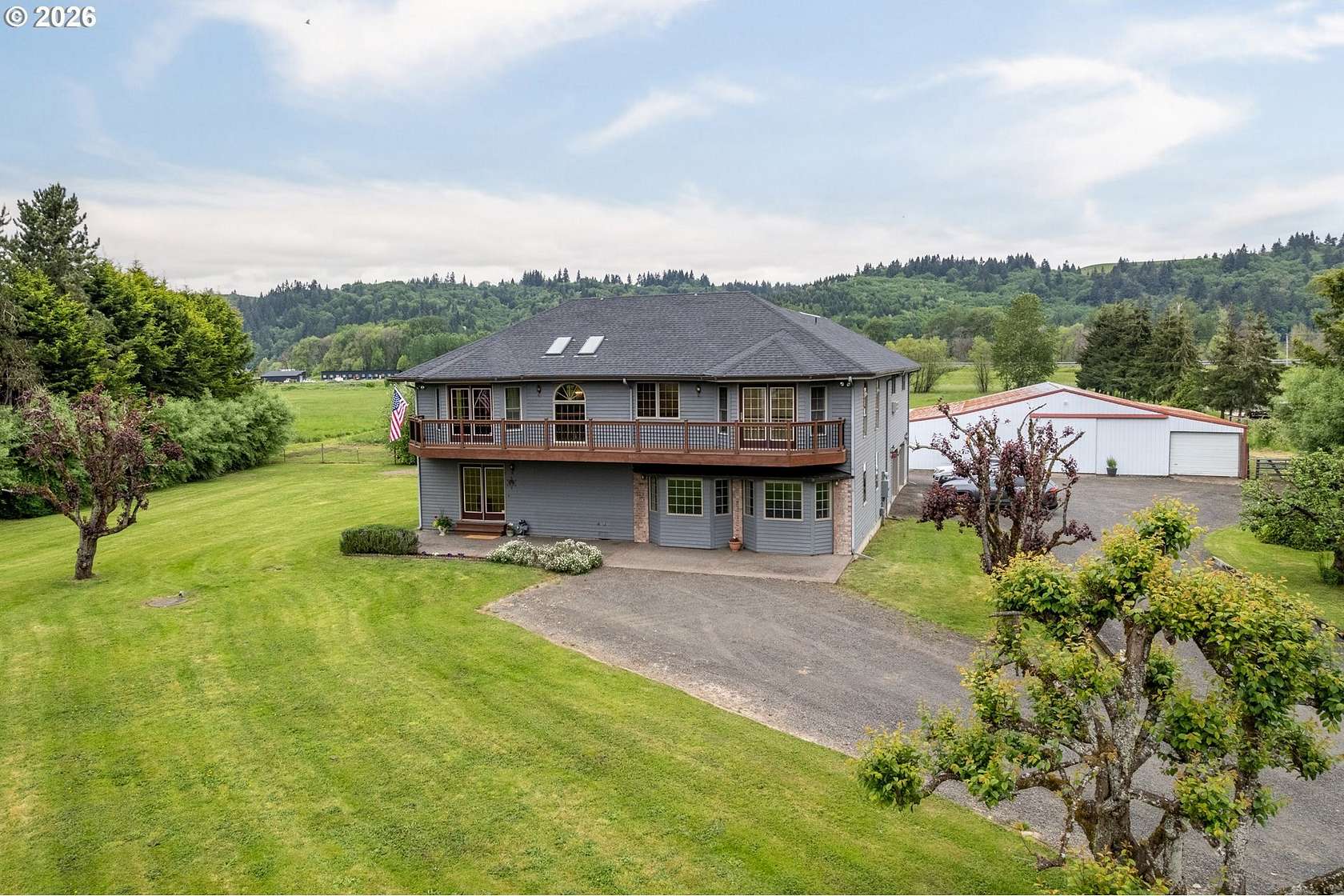5 Acres of Land with Home for Sale in Longview, Washington