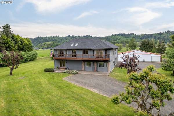 5 Acres of Land with Home for Sale in Longview, Washington