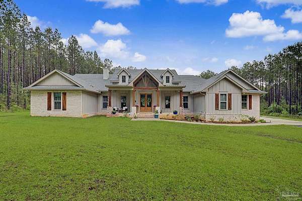 5 Acres of Land with Home for Sale in Jay, Florida