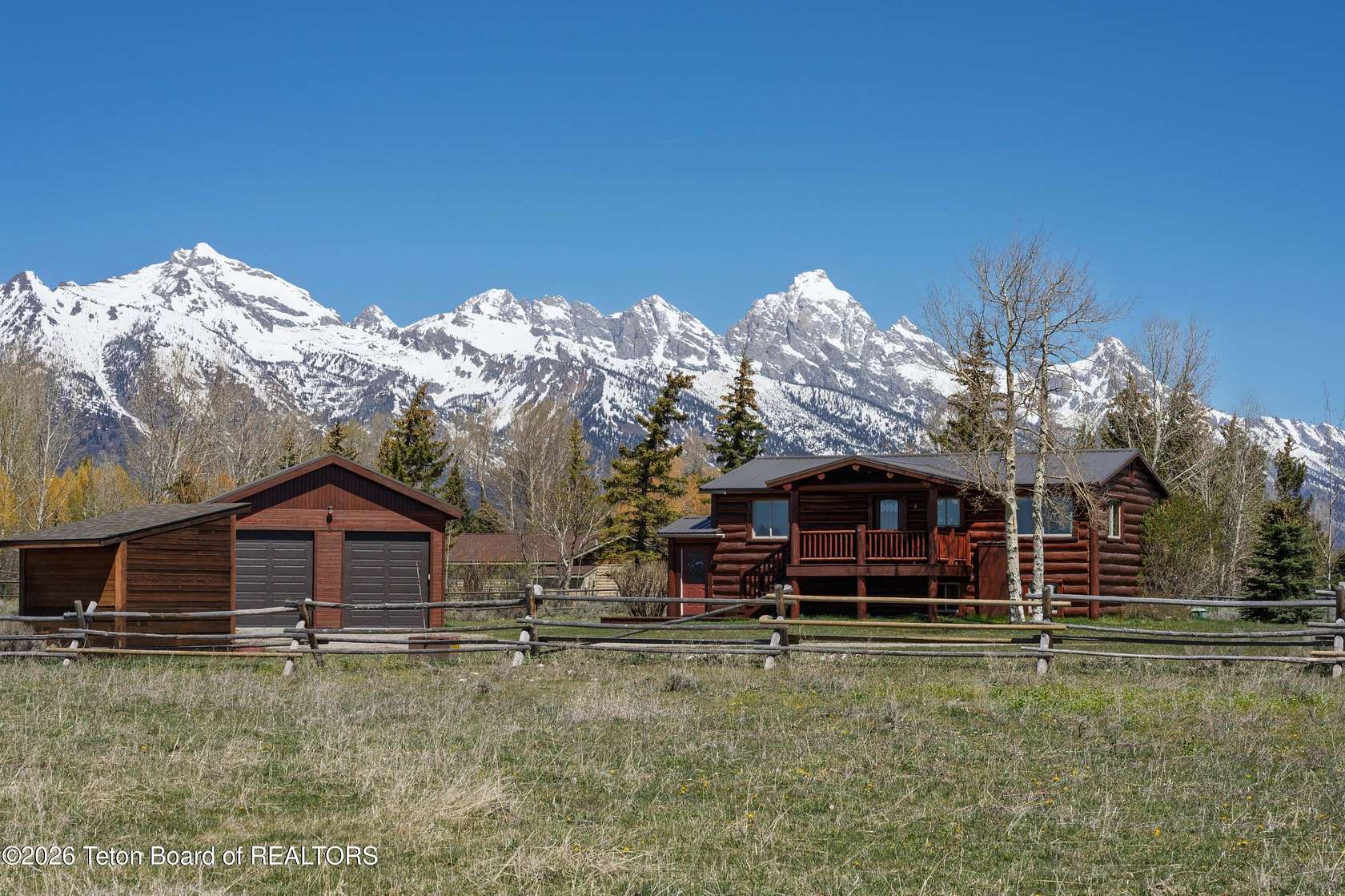 2.37 Acres of Land with Home for Sale in Jackson, Wyoming