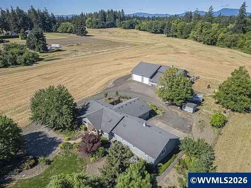 8.27 Acres of Land with Home for Sale in Corvallis, Oregon