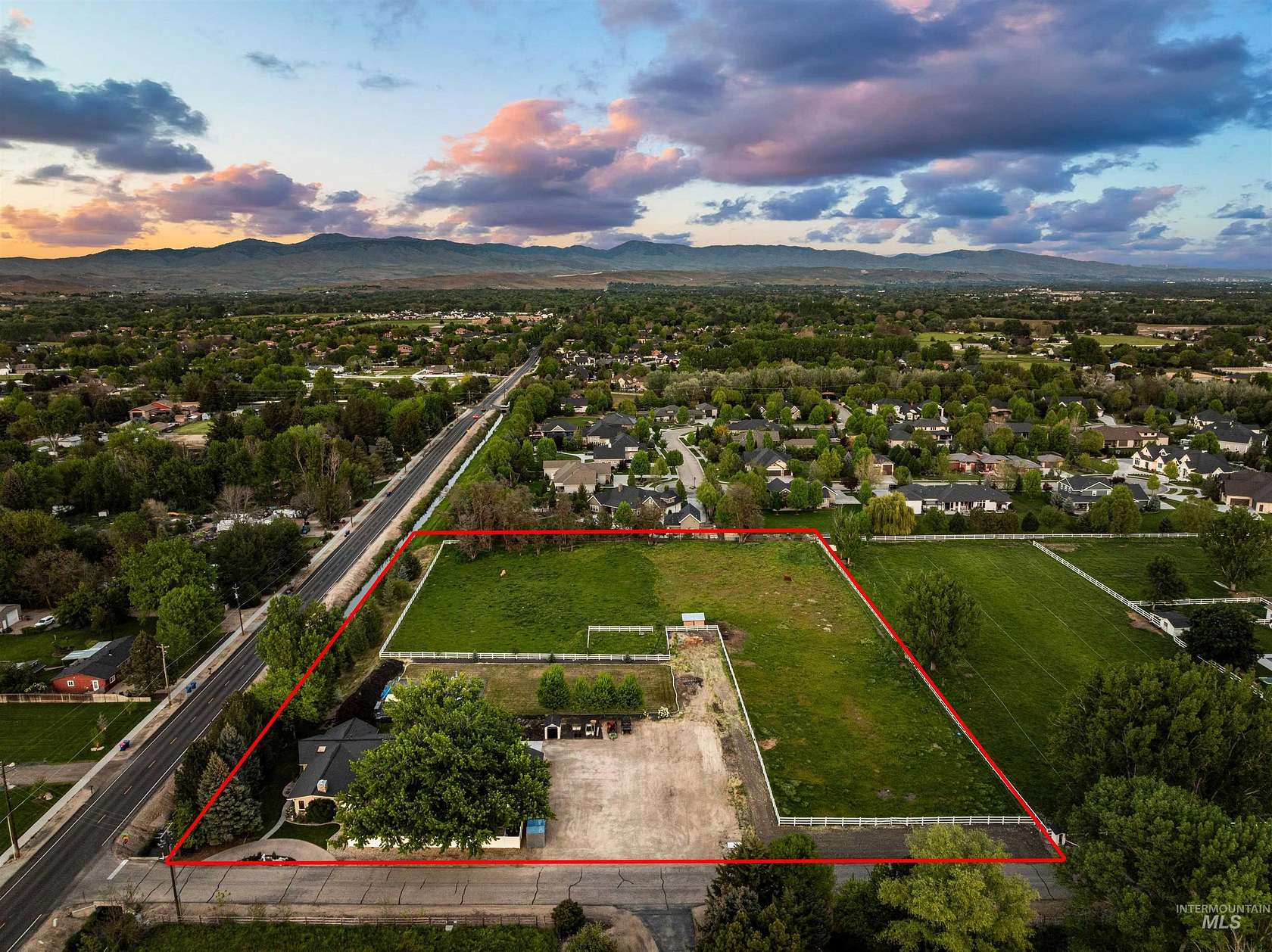 4.44 Acres of Land with Home for Sale in Eagle, Idaho