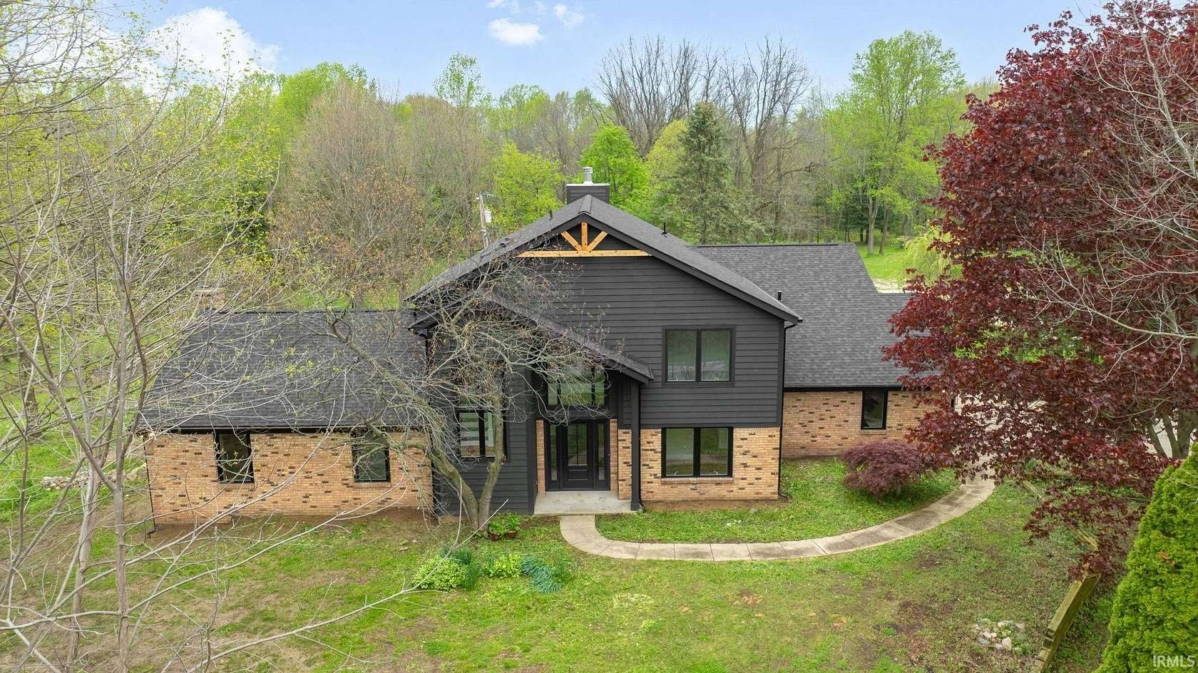 30 Acres of Recreational Land with Home for Sale in Lakeville, Indiana