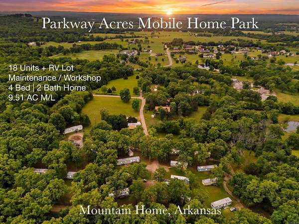 9.5 Acres of Improved Mixed-Use Land for Sale in Mountain Home, Arkansas
