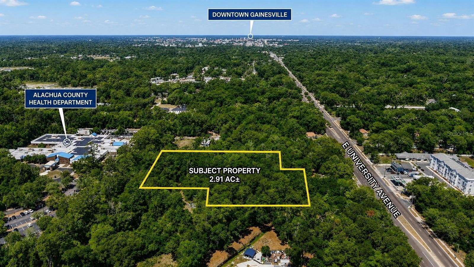 3 Acres of Residential Land for Sale in Gainesville, Florida