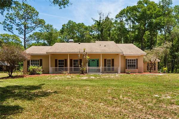 10.2 Acres of Land with Home for Sale in Brooksville, Florida