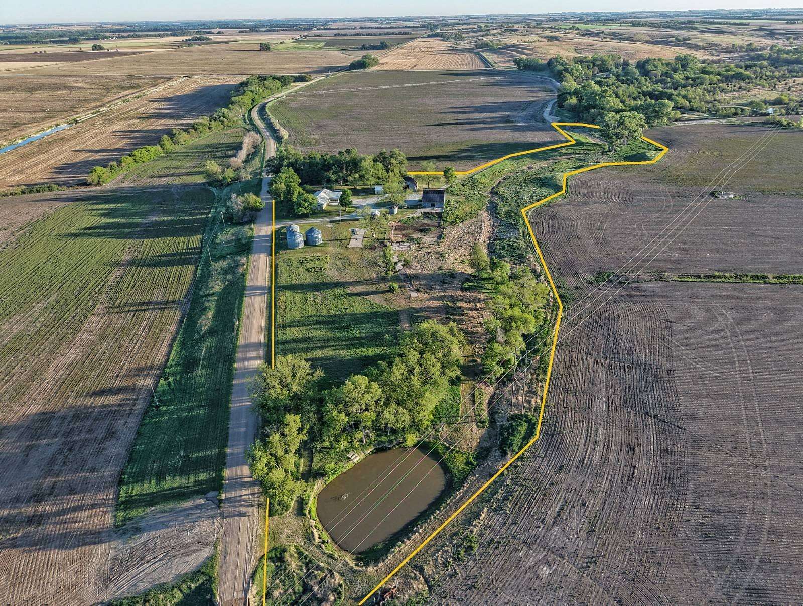 11.6 Acres of Land with Home for Sale in Scandia, Kansas