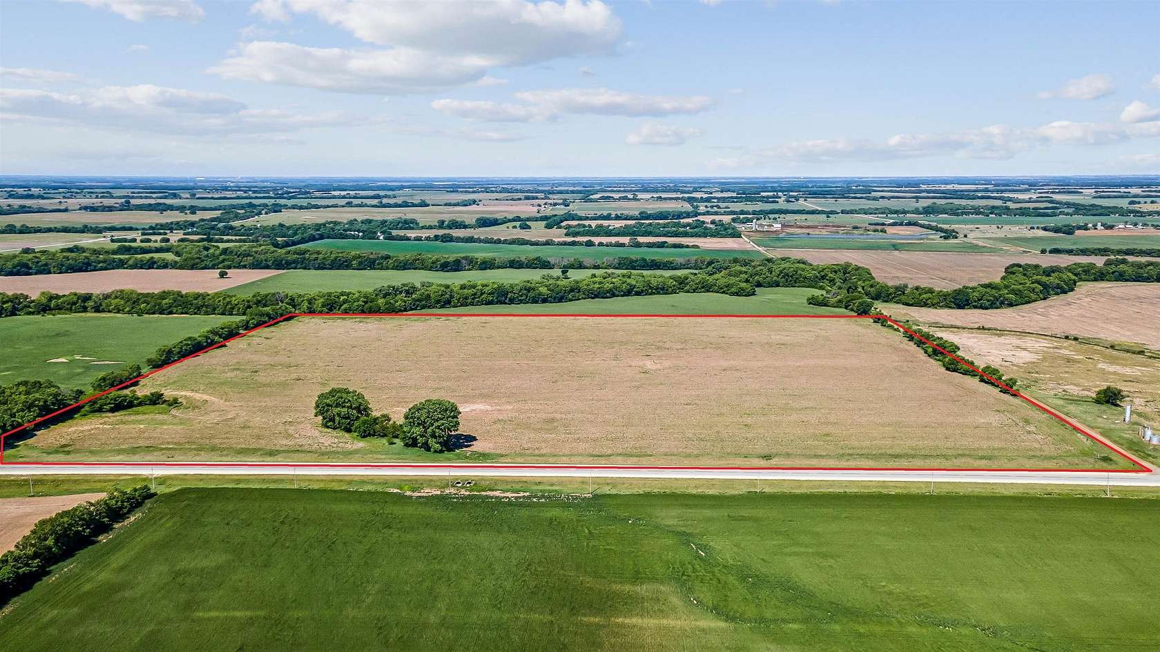 50 Acres of Land for Auction in Lincolnville, Kansas