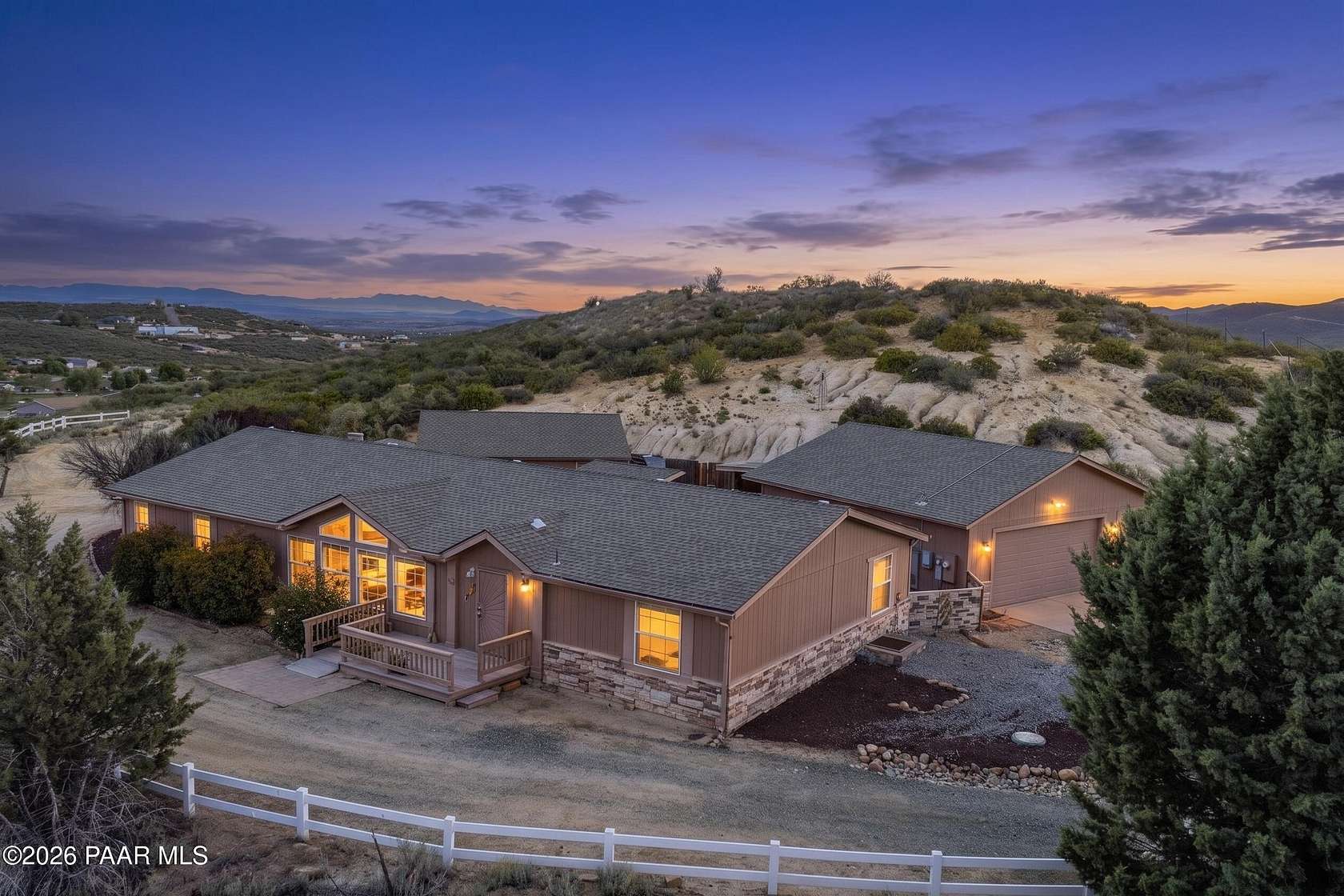 2 Acres of Land with Home for Sale in Dewey-Humboldt, Arizona