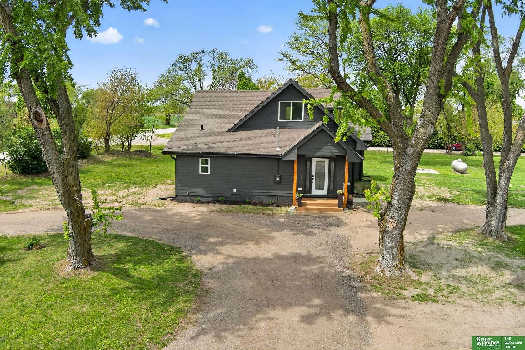 1.54 Acres of Land with Home for Sale in Waterloo, Nebraska
