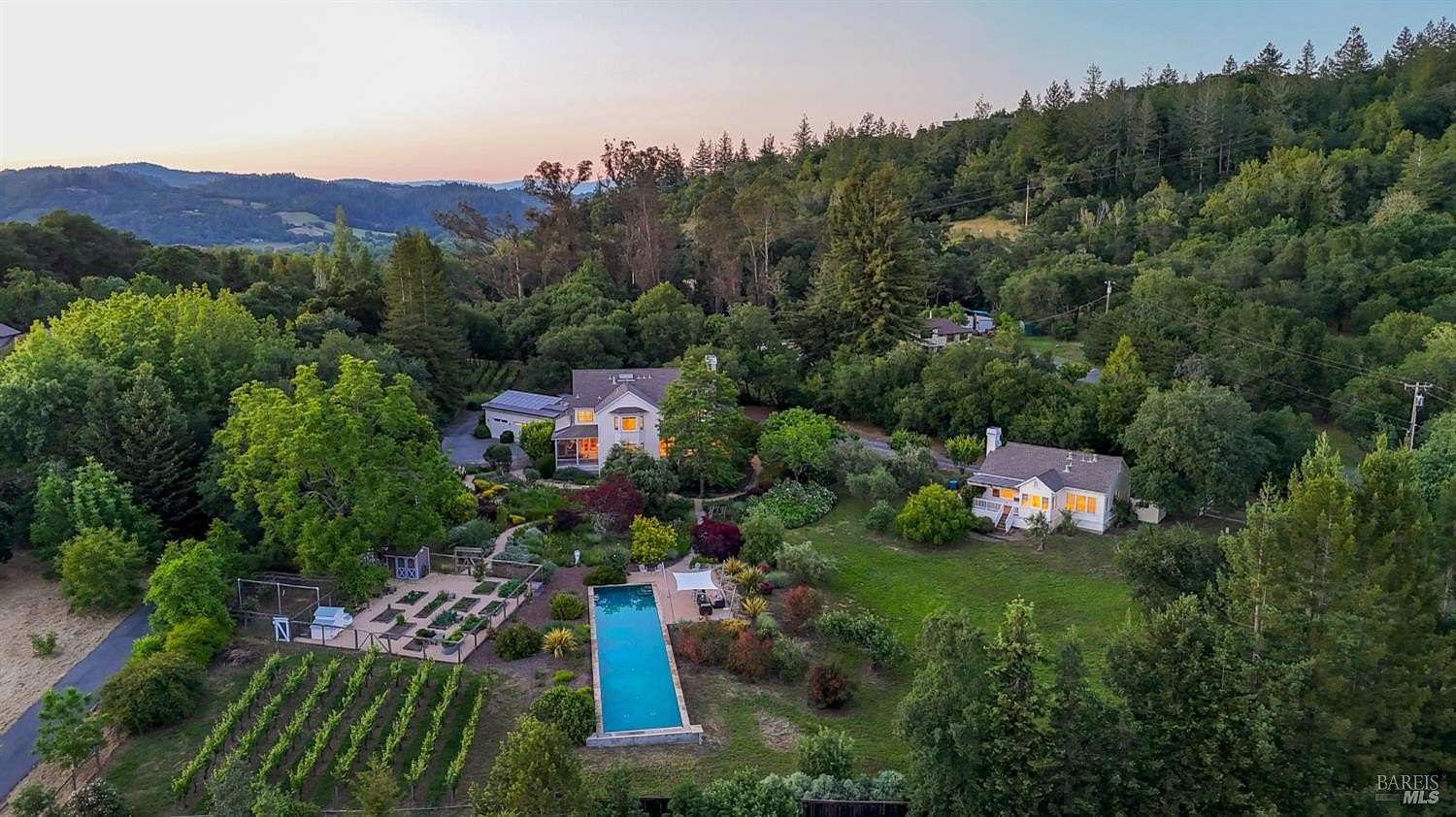 2.1 Acres of Land with Home for Sale in Forestville, California