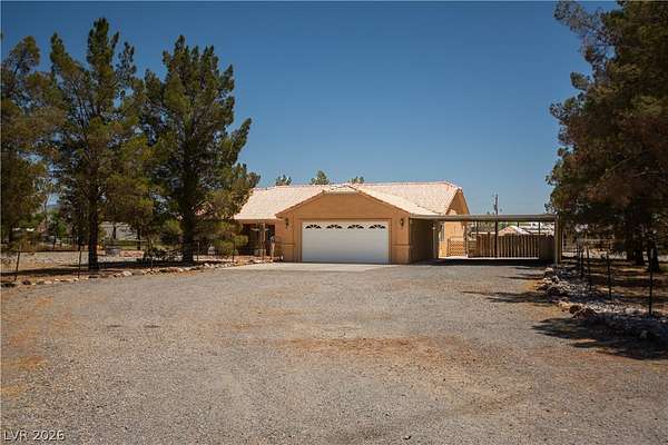 2.14 Acres of Land with Home for Sale in Pahrump, Nevada