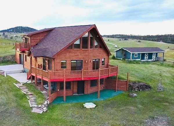 6 Acres of Land with Home for Sale in Hill City, South Dakota