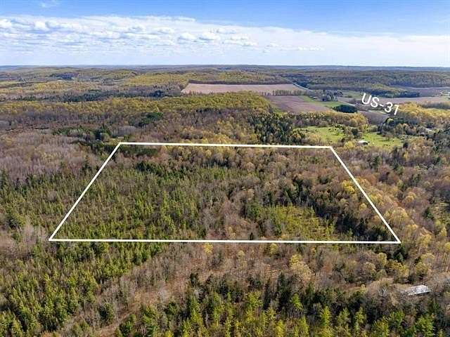 39.7 Acres of Recreational & Residential Land for Sale in Joyfield Township, Michigan