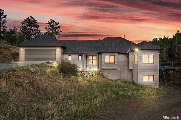 15 Acres of Land with Home for Sale in Evergreen, Colorado