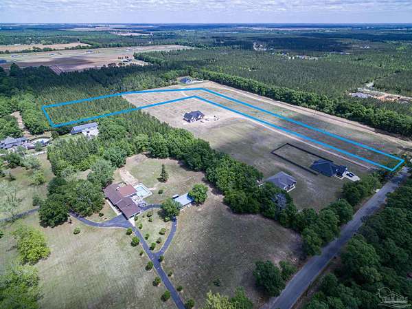 6 Acres of Land with Home for Sale in Pace, Florida
