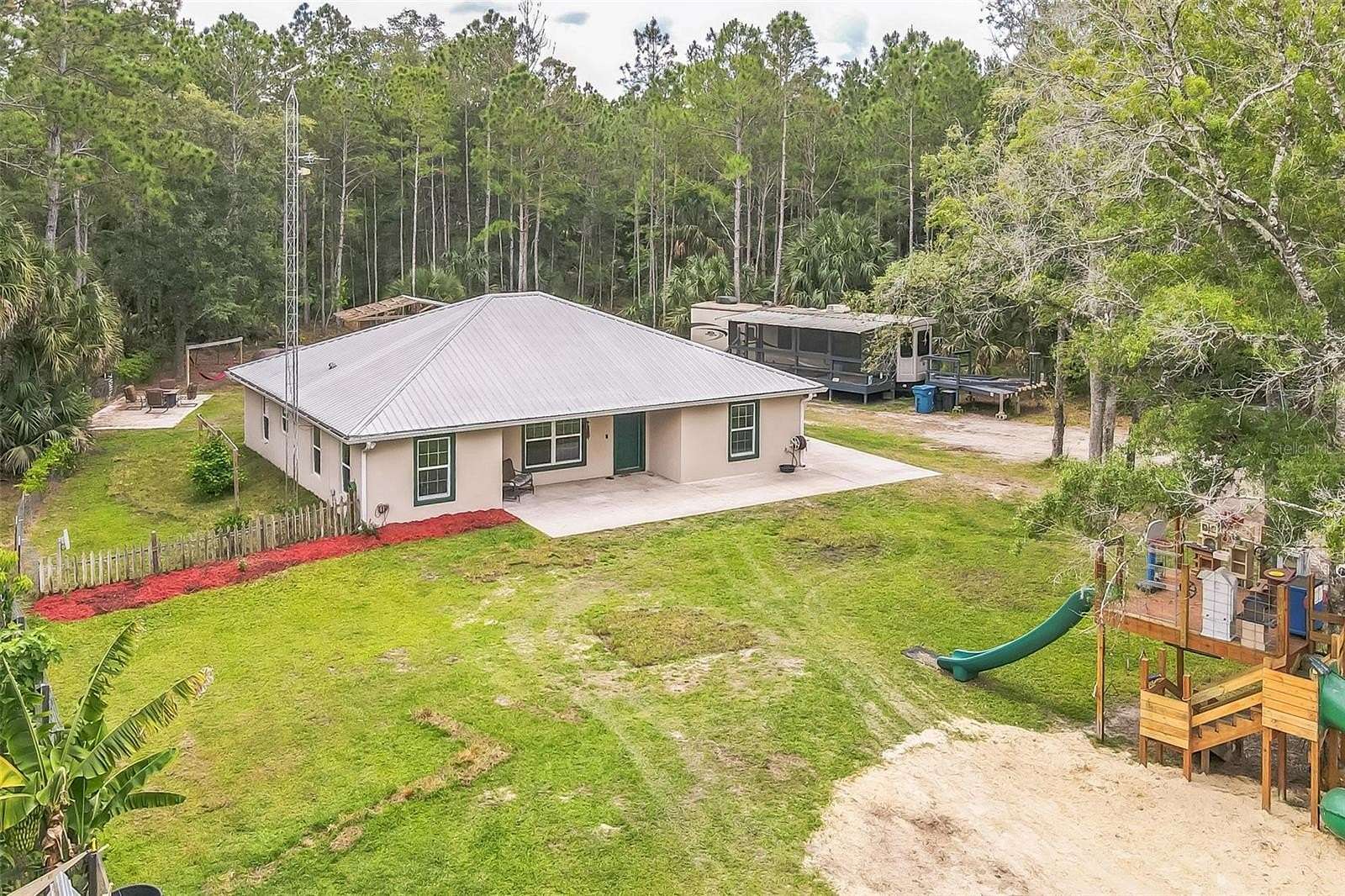 10 Acres of Land with Home for Sale in Osteen, Florida