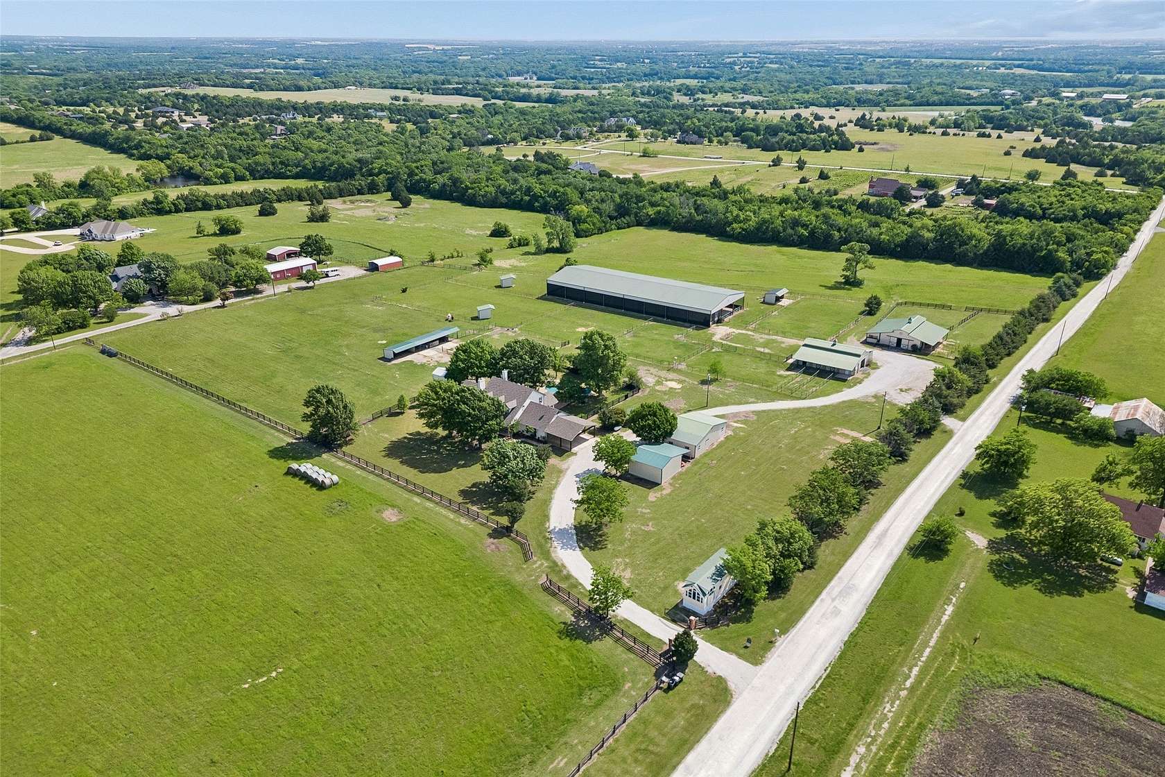 16 Acres of Land with Home for Sale in Weston, Texas