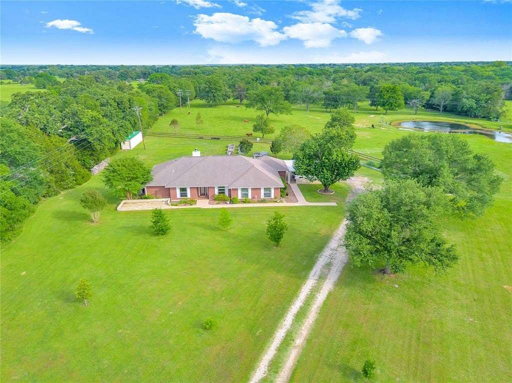20.9 Acres of Land with Home for Sale in Groesbeck, Texas
