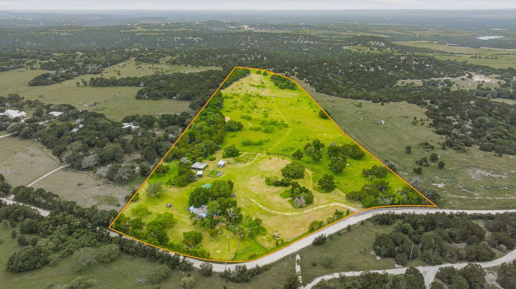 17.1 Acres of Recreational & Residential Land for Sale in Meridian, Texas