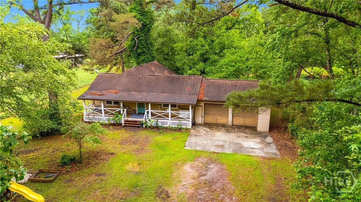 8.3 Acres of Land with Home for Sale in Clyo, Georgia