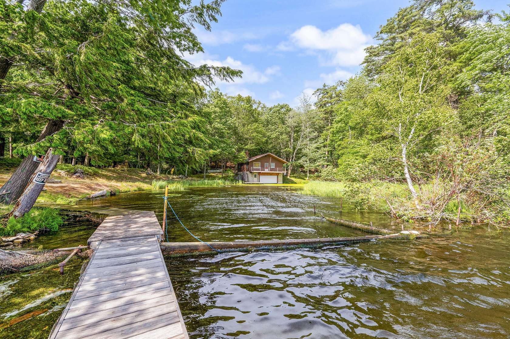 7.5 Acres of Land with Home for Sale in Free Soil, Michigan