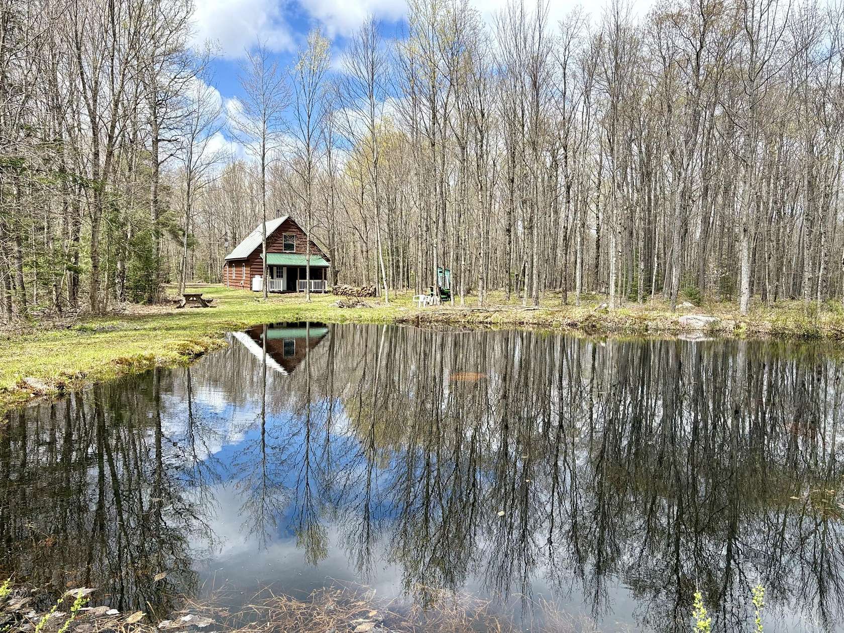 25 Acres of Recreational Land with Home for Sale in Brandon Town, New York