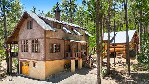 4 Acres of Land with Home for Sale in Prescott, Arizona
