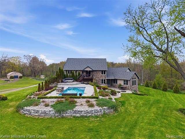 10 Acres of Land with Home for Sale in Clarkston, Michigan