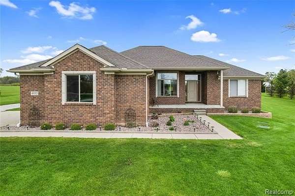 3.23 Acres of Land with Home for Sale in Almont Township, Michigan