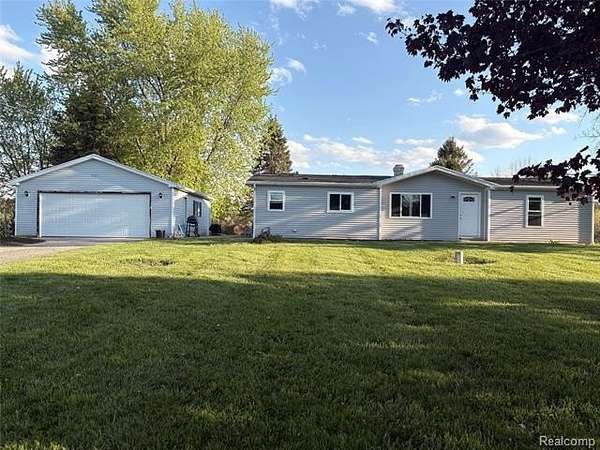 3.34 Acres of Land with Home for Sale in Hadley Township, Michigan