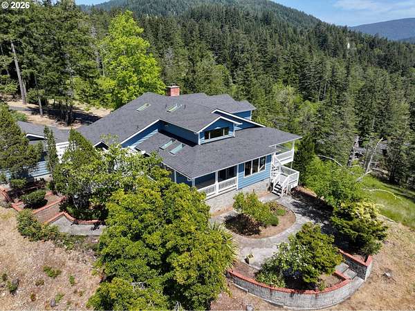 2.25 Acres of Land with Home for Sale in Gold Beach, Oregon