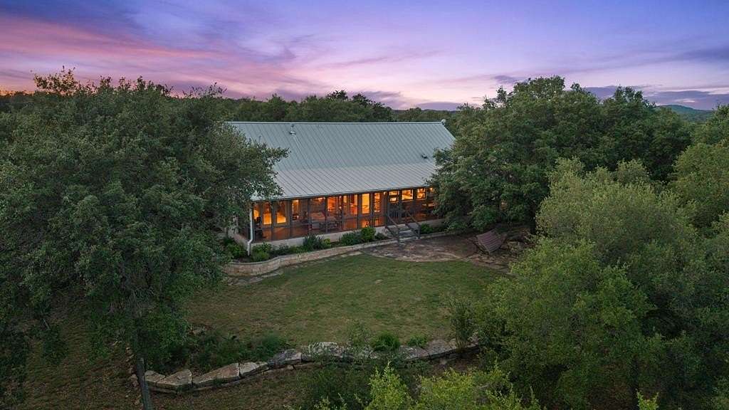 25.3 Acres of Agricultural Land with Home for Sale in Blanco, Texas