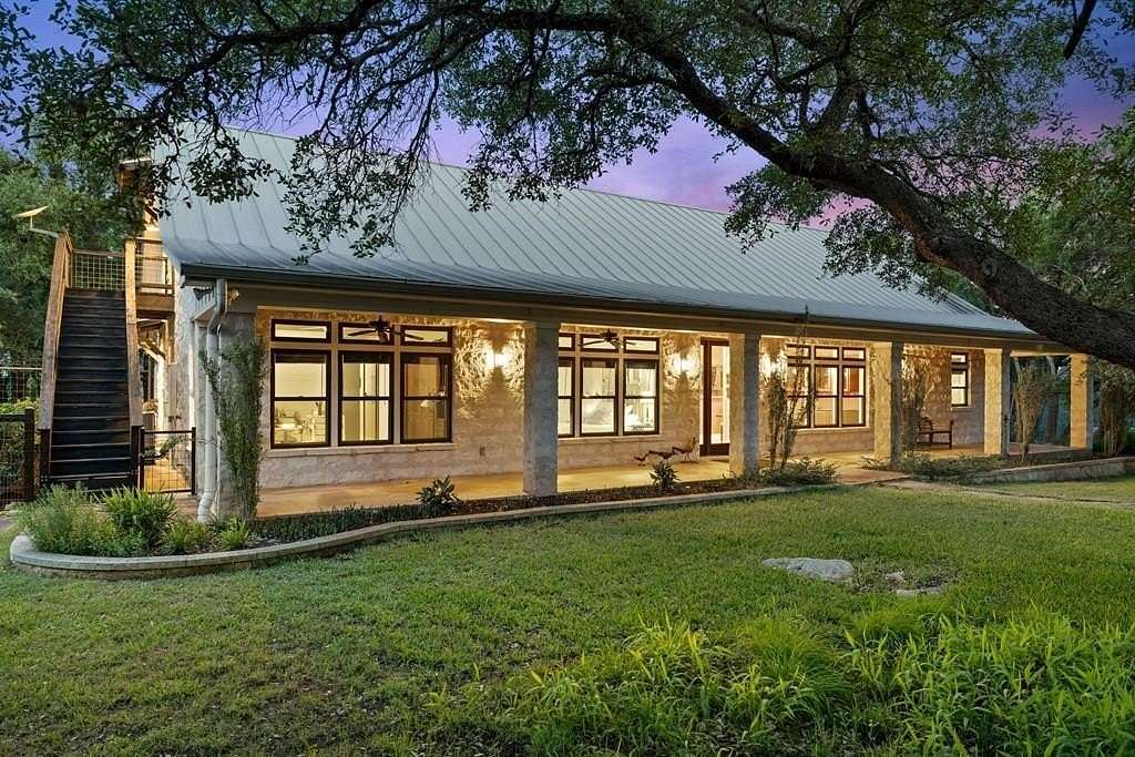 25.3 Acres of Agricultural Land with Home for Sale in Blanco, Texas